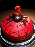 spider man cake