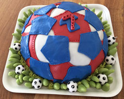 soccer cake