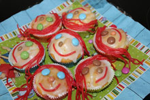 clown cupcakes