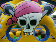 pirate bouncy castle